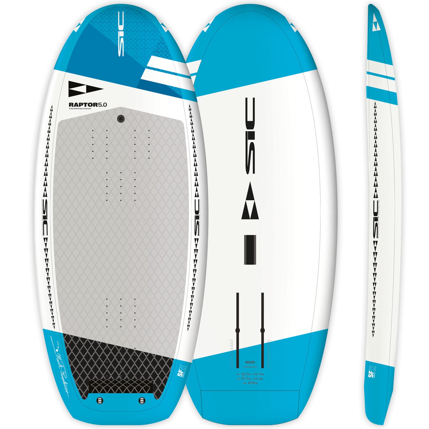 RAPTOR FALCON サーフボード 5'5\