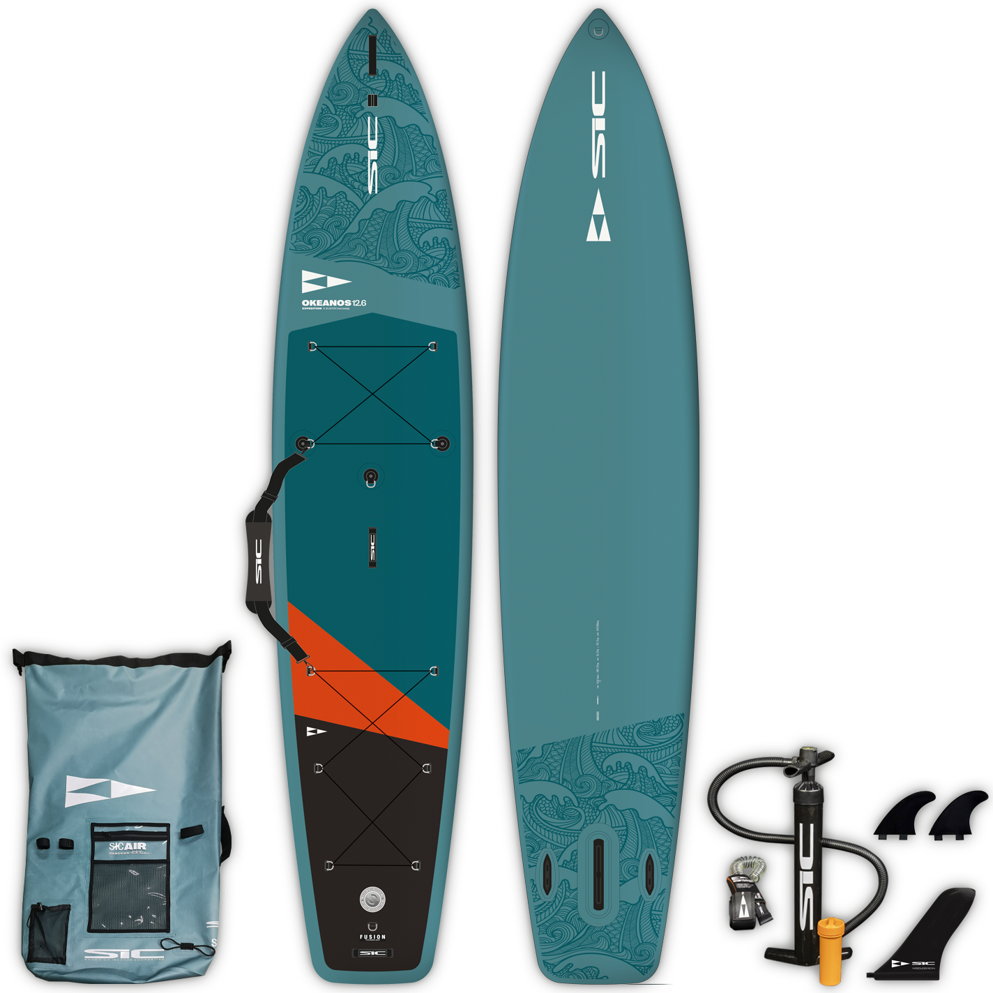 Okeanos Expedition Air 12'6'' x 31.0'' – SICMAUI Okeanos Expedition Air 12'6'' x 31.0'' – SICMAUI