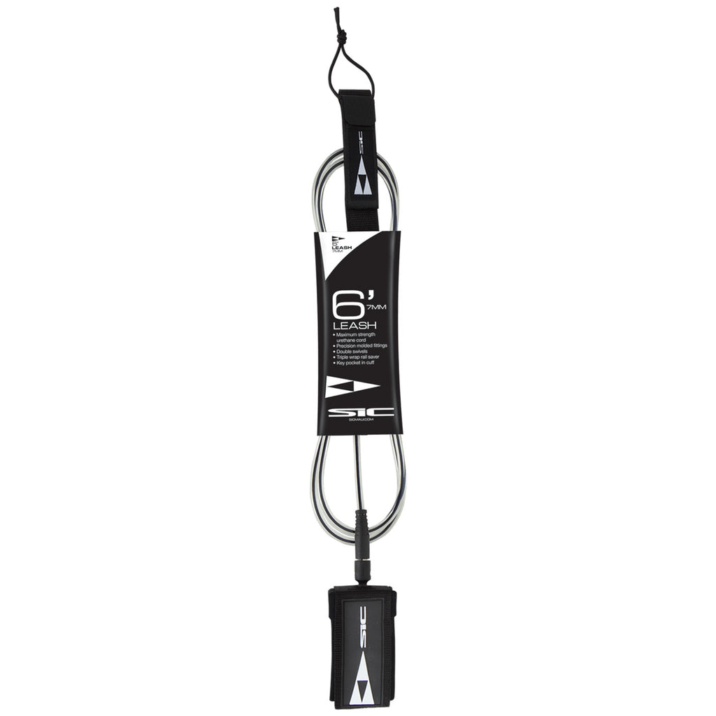 Surf leash 6' black