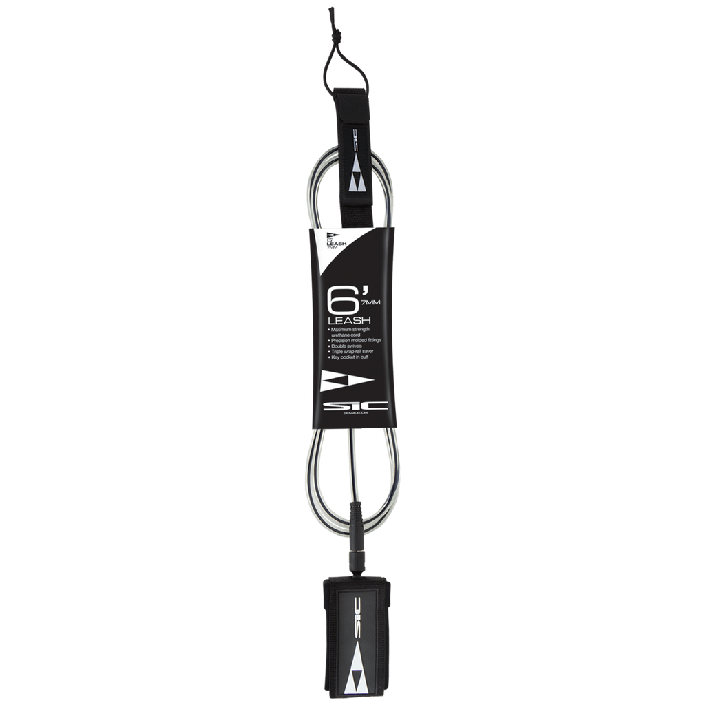 Surf leash 6' black