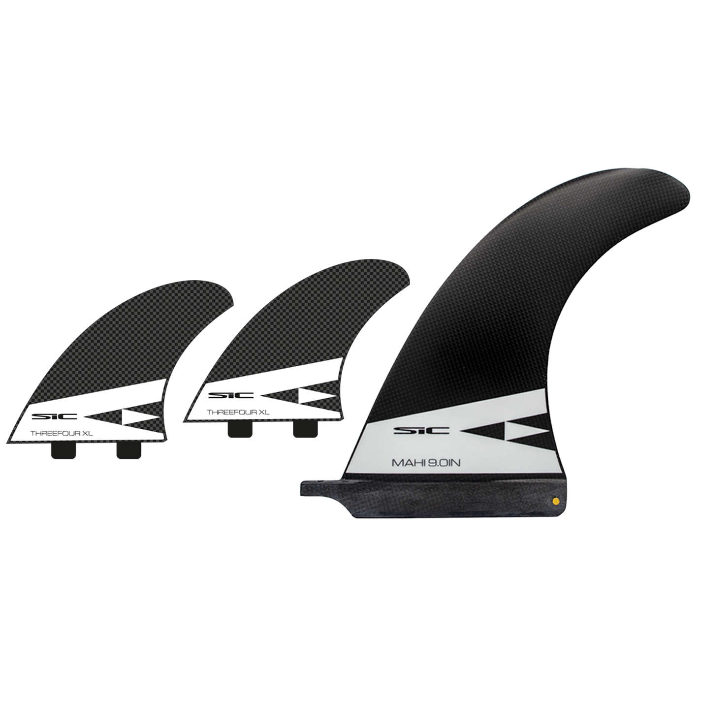 Three Four + Mahi fins