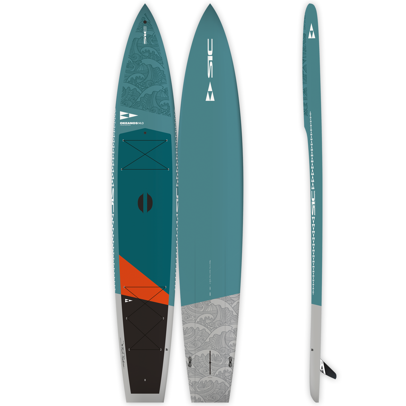 SIC SUP OKEANOS 14.0 スタンドアップパドルボード Okeanos 14'0'' x 28.0'' – SICMAUI