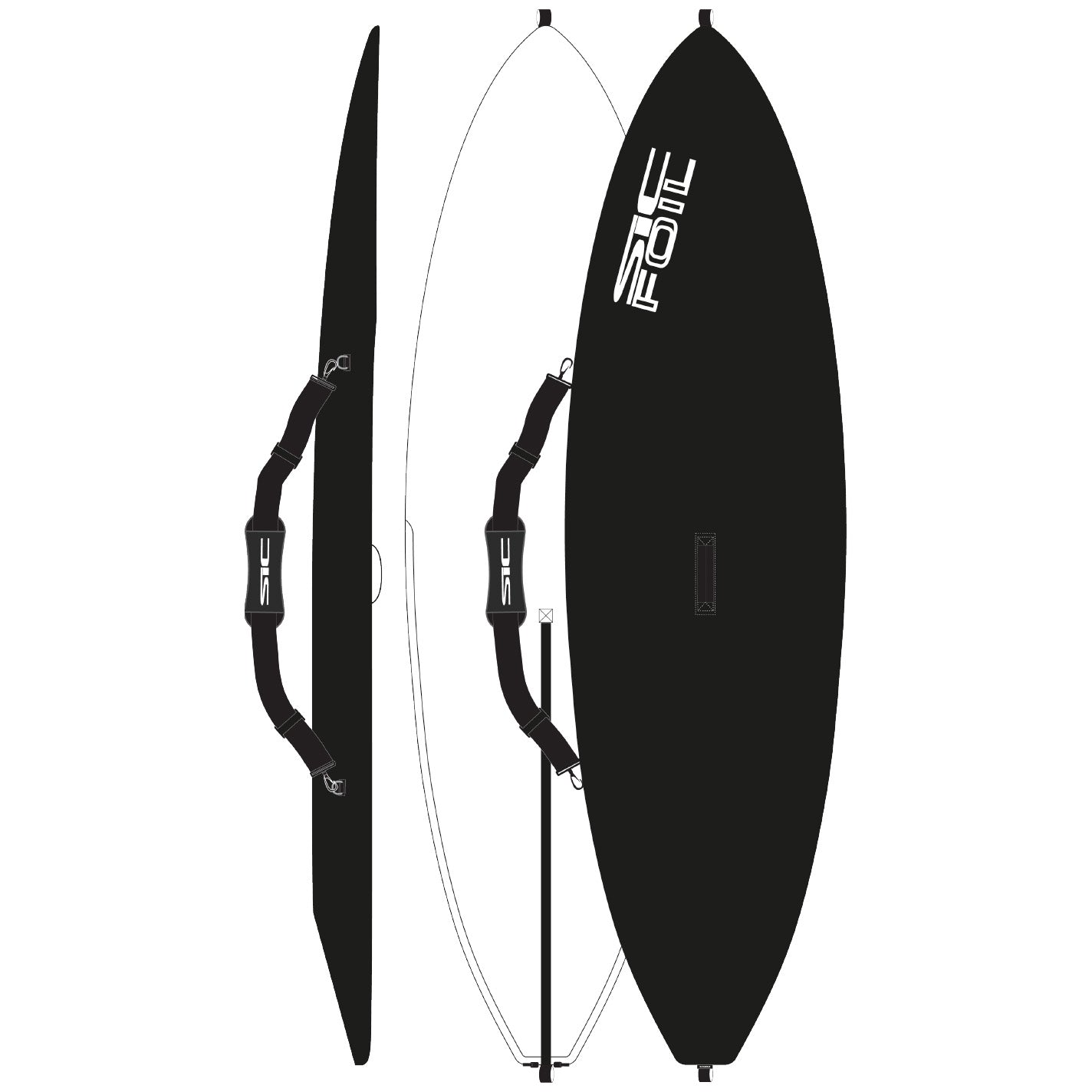 Foil Board Bag - 8'4" x 23.0"