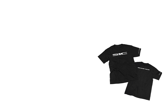 Two SIC Maui black t-shirts