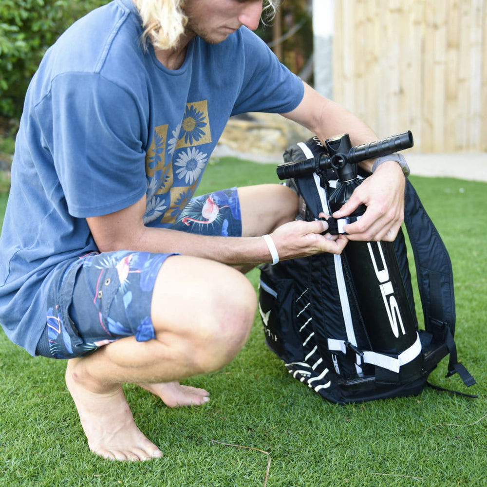 Tutorial on how to fold a SIC Maui wingfoil wing