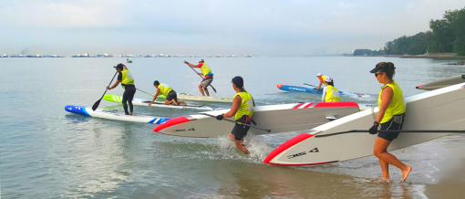 The 2022 Singapore SUP Race | SIC Maui